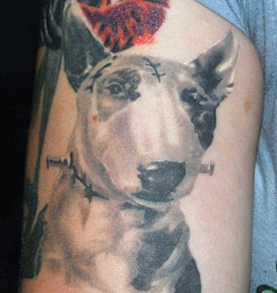 dog tattoo