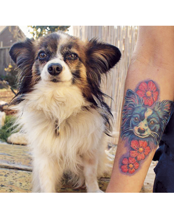 dog tattoo